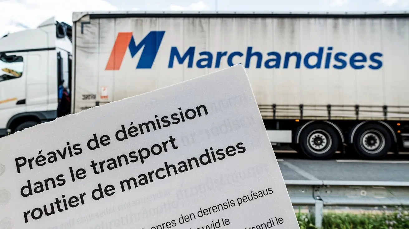 Préavis de Démission dans le Transport Routier de Marchandises 1