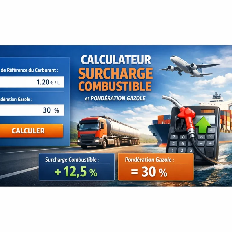 Surcharge Combustible Calcul et Application en Transport Routier